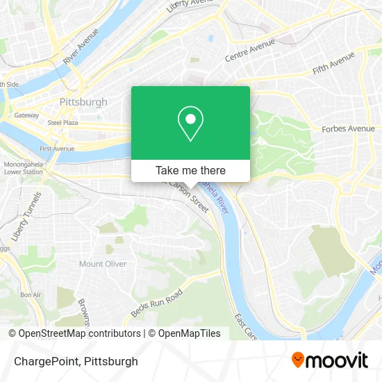 ChargePoint map