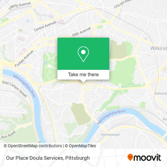 Mapa de Our Place Doula Services
