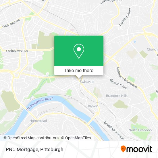 PNC Mortgage map
