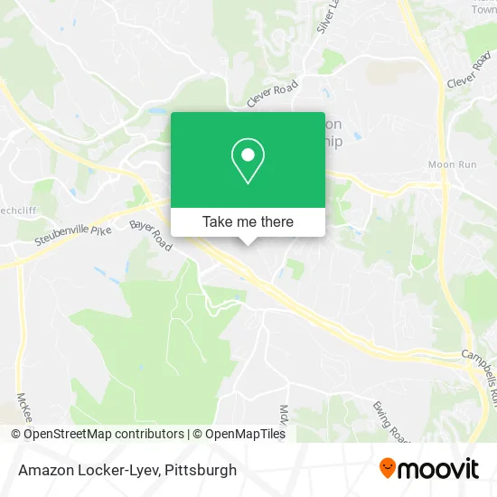 Amazon Locker-Lyev map