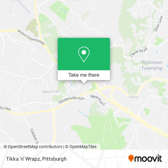 Mapa de Tikka 'n' Wrapz