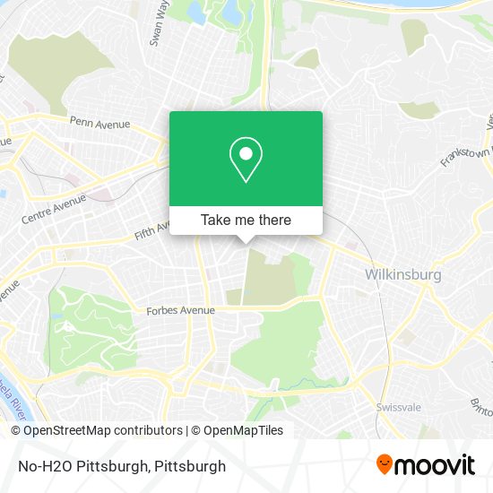 No-H2O Pittsburgh map