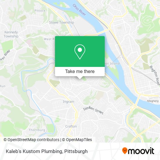Mapa de Kaleb's Kustom Plumbing
