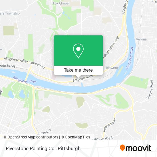 Riverstone Painting Co. map