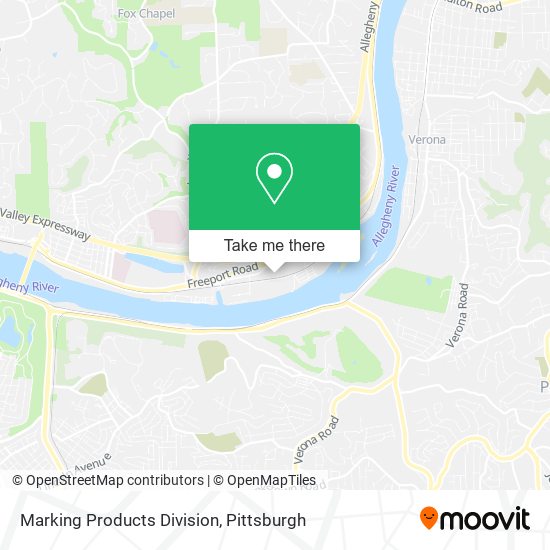 Marking Products Division map
