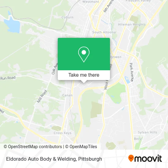 Eldorado Auto Body & Welding map