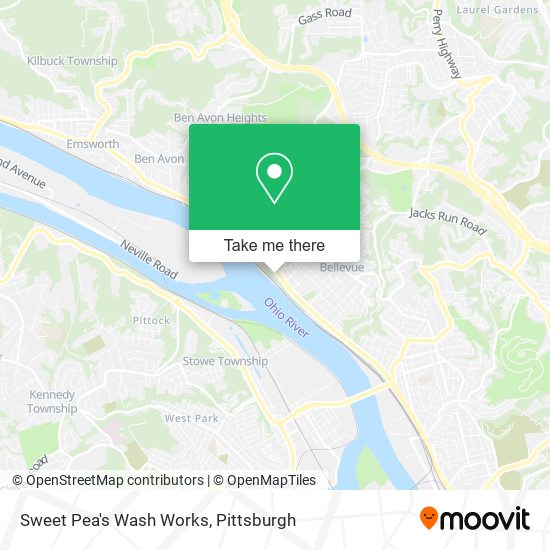 Mapa de Sweet Pea's Wash Works