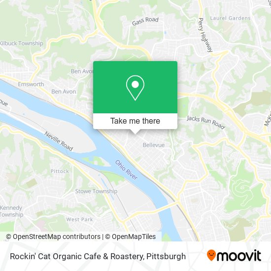 Rockin' Cat Organic Cafe & Roastery map