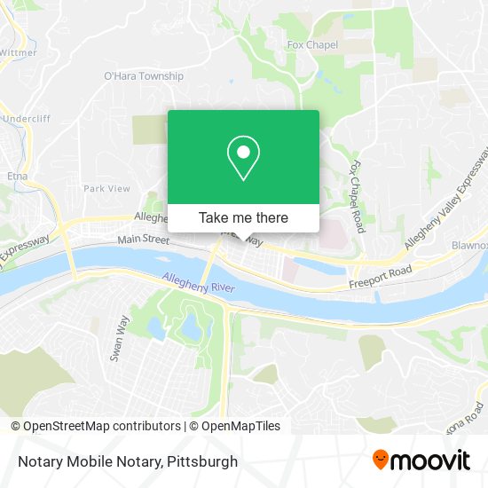 Notary Mobile Notary map