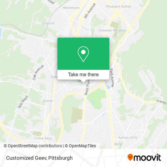 Mapa de Customized Geev