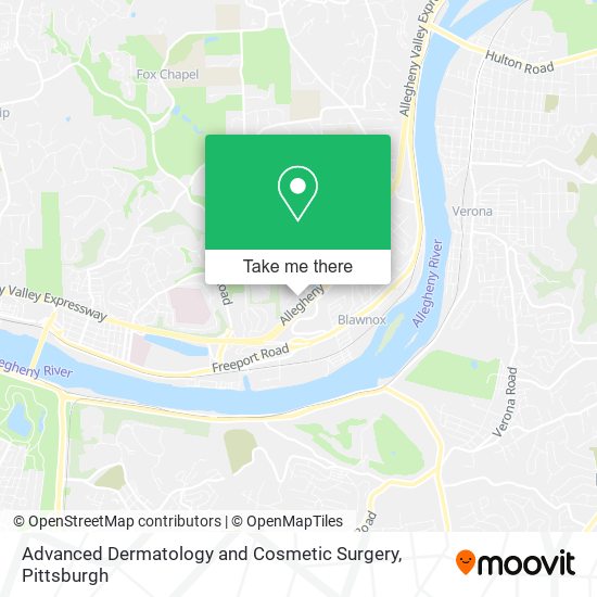 Advanced Dermatology and Cosmetic Surgery map