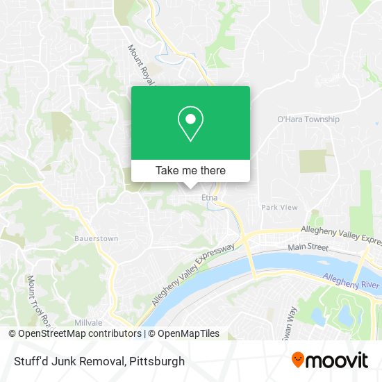 Mapa de Stuff'd Junk Removal