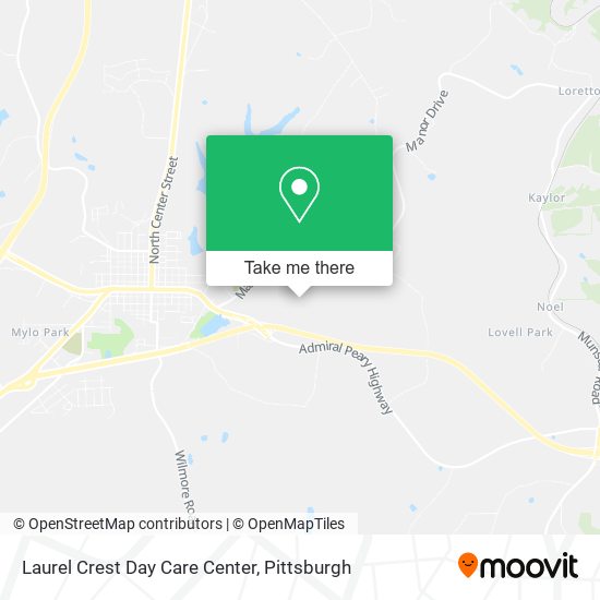 Mapa de Laurel Crest Day Care Center
