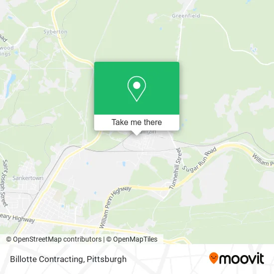 Billotte Contracting map