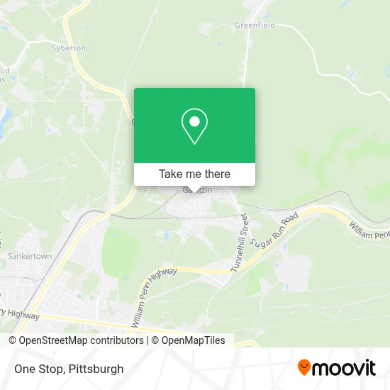 One Stop map