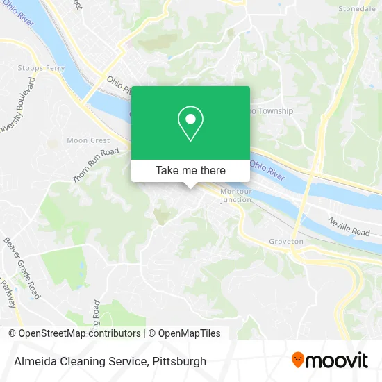 Almeida Cleaning Service map