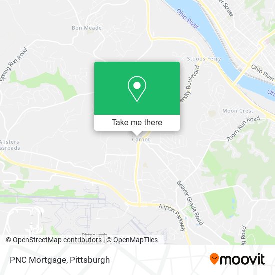 Mapa de PNC Mortgage