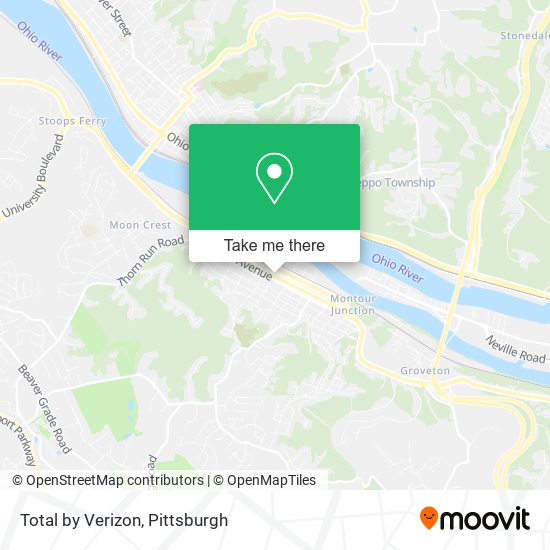 Total by Verizon map
