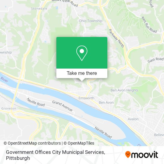 Government Offices City Municipal Services map
