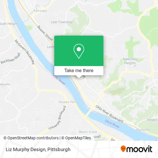 Liz Murphy Design map