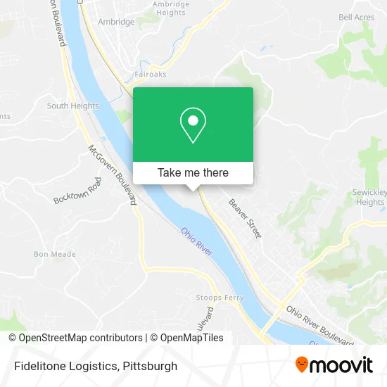 Fidelitone Logistics map