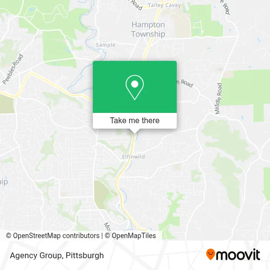 Agency Group map