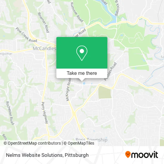 Nelms Website Solutions map