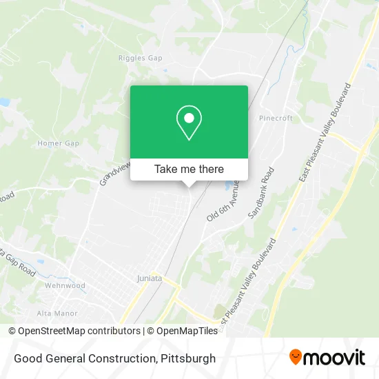 Good General Construction map