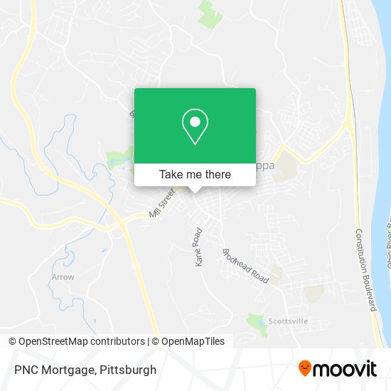 Mapa de PNC Mortgage