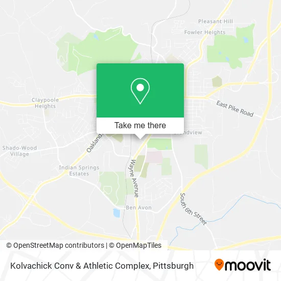 Kolvachick Conv & Athletic Complex map