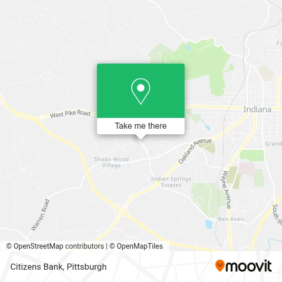 Citizens Bank map