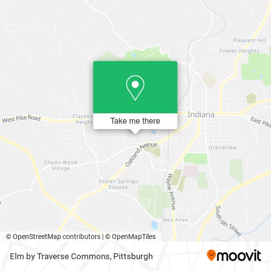 Elm by Traverse Commons map