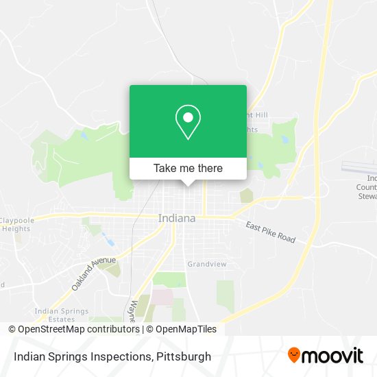 Mapa de Indian Springs Inspections