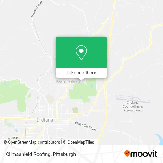 Climashield Roofing map