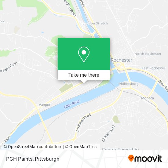 PGH Paints map