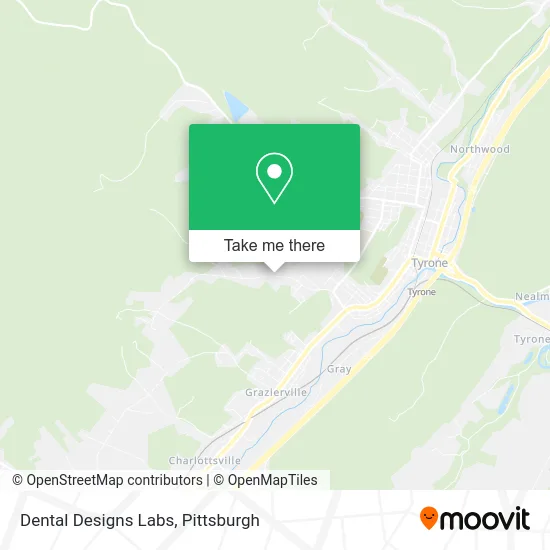 Dental Designs Labs map