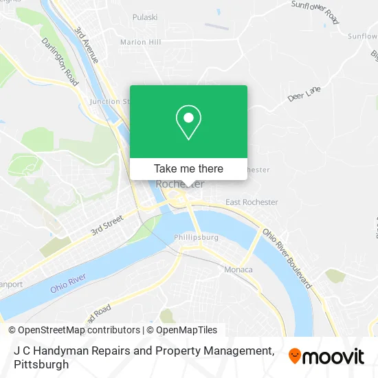 J C Handyman Repairs and Property Management map