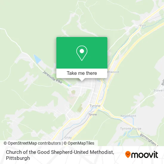 Church of the Good Shepherd-United Methodist map