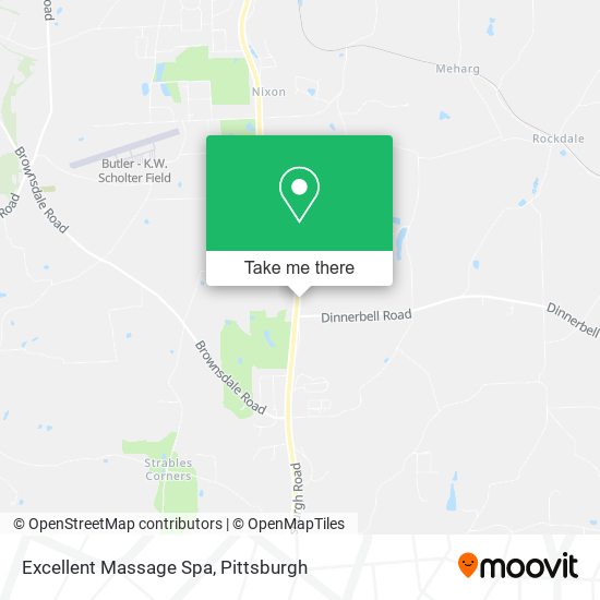 Mapa de Excellent Massage Spa