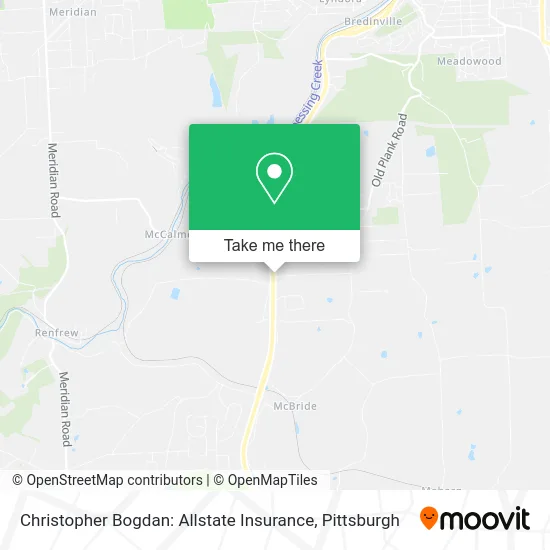 Christopher Bogdan: Allstate Insurance map