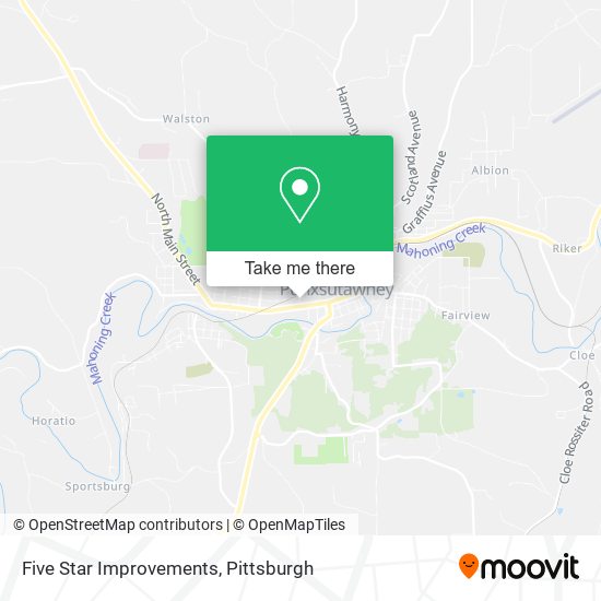 Five Star Improvements map