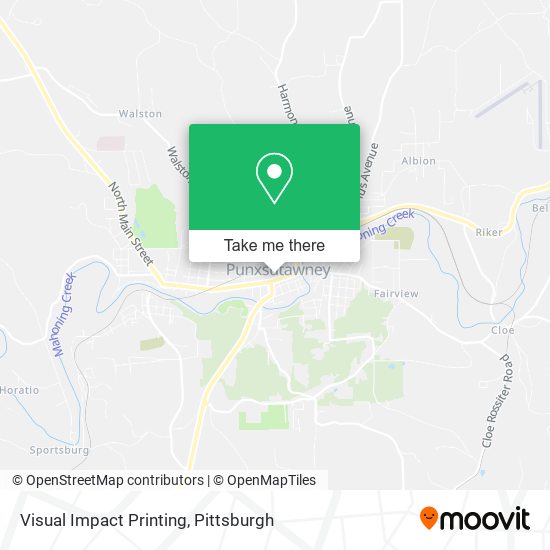 Visual Impact Printing map