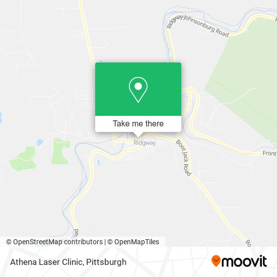 Athena Laser Clinic map