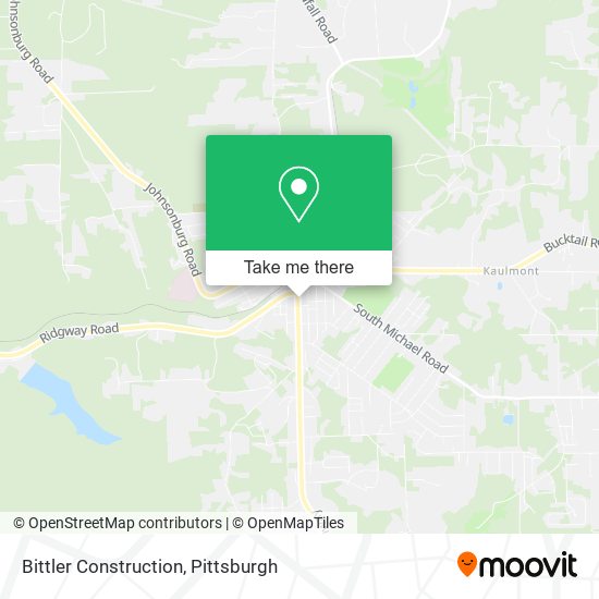 Bittler Construction map