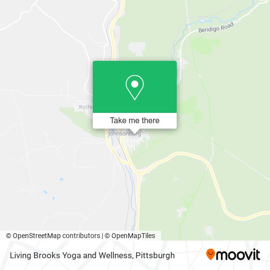 Living Brooks Yoga and Wellness map