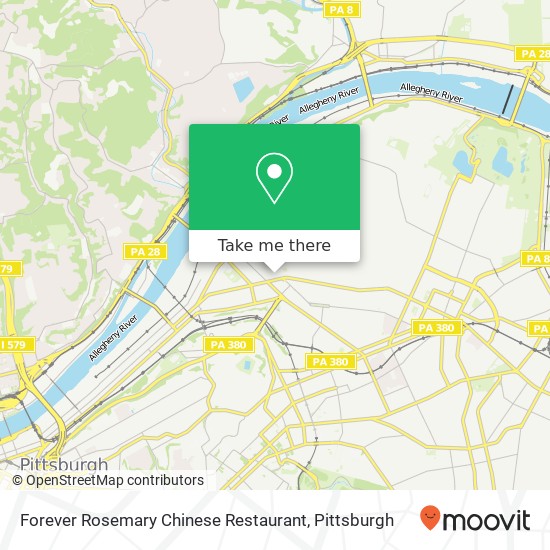 Forever Rosemary Chinese Restaurant map