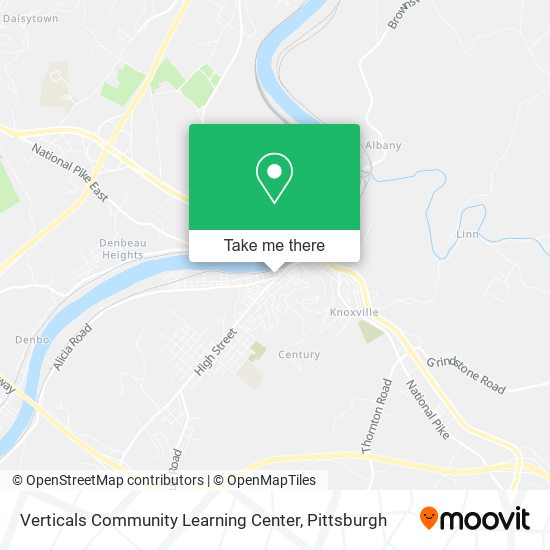 Verticals Community Learning Center map