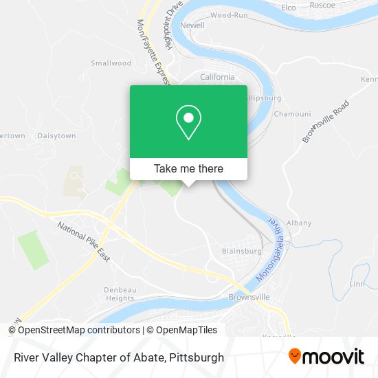 Mapa de River Valley Chapter of Abate
