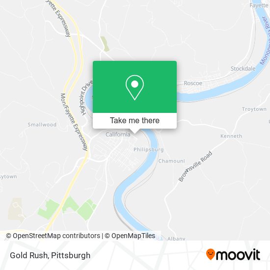 Mapa de Gold Rush