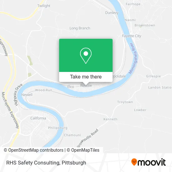 RHS Safety Consulting map